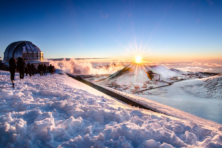 Mauna Kea Summit Sunset and Stars Free Astro Photos Hilo Kona Waikoloa Pick Up - Photo 1 of 11